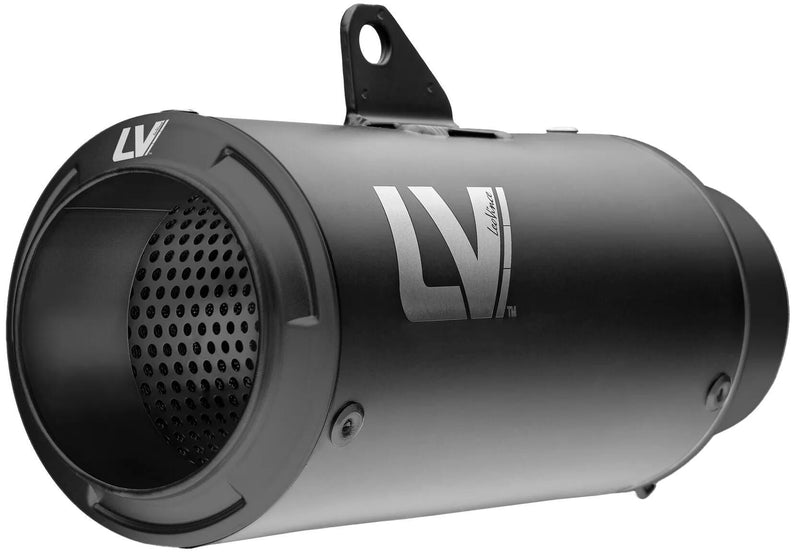 Load image into Gallery viewer, Leovince schalldämpfer sbk lv corsa s full black edition schalld leo slipon lv corsa s sw
