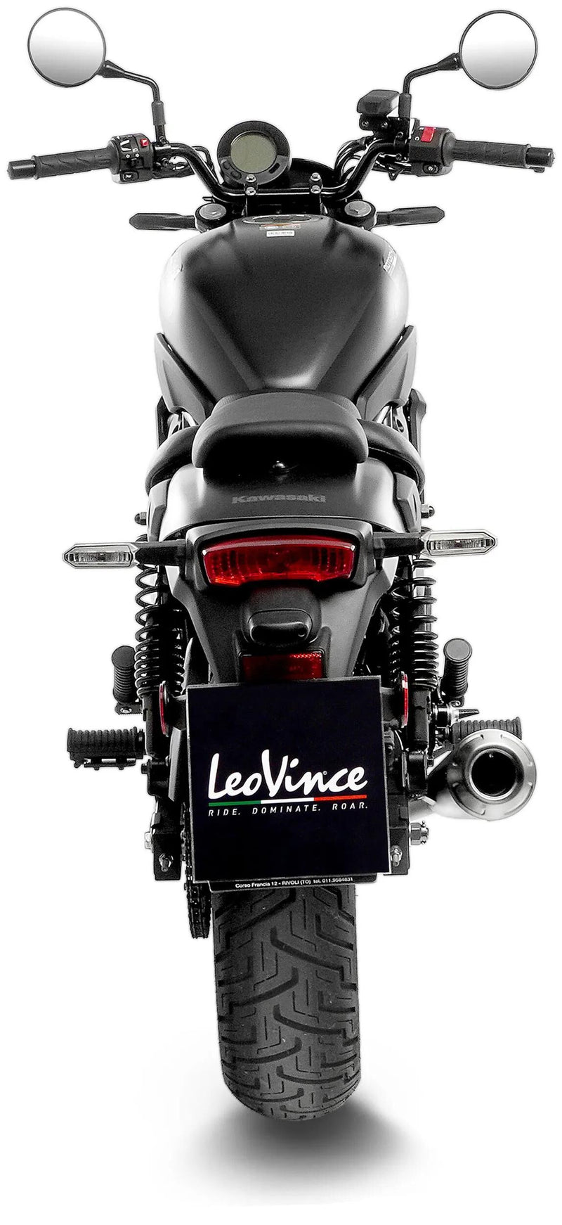 Laden Sie das Bild in Galerie -Viewer, Leovince schalldämpfer sbk classic racer black edition schalld leo slipon cla racer sw
