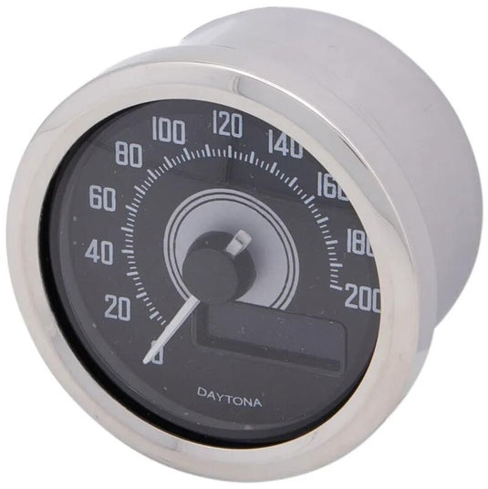 Daytona tachometer velona 60 speedometer velona,sw led-white 200km h