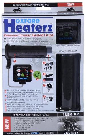 Oxford handvatverwarming hotgrips premium heated grips pre c 25.4 mm open 5-stage