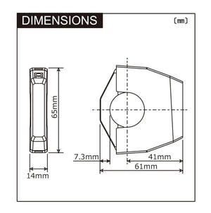 Daytona usb-stopcontact slim-mount usb-slim-mount type-a sw 12w