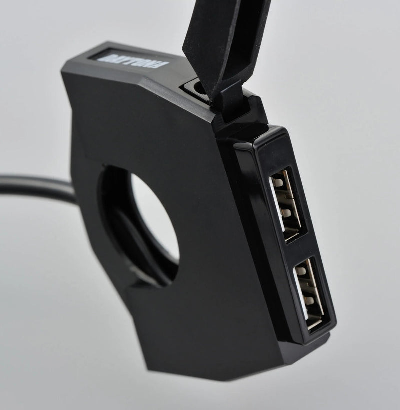 Load image into Gallery viewer, Daytona usb-steckdose slim-mount usb-slim-mount 2x type-a sw 2x 12w
