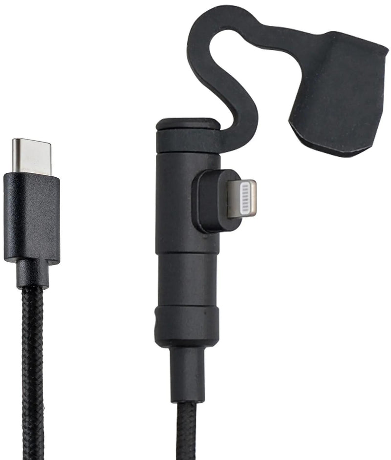 Load image into Gallery viewer, Daytona usb-ladekabel motorrad usb-cable type-c to light sw 20cm
