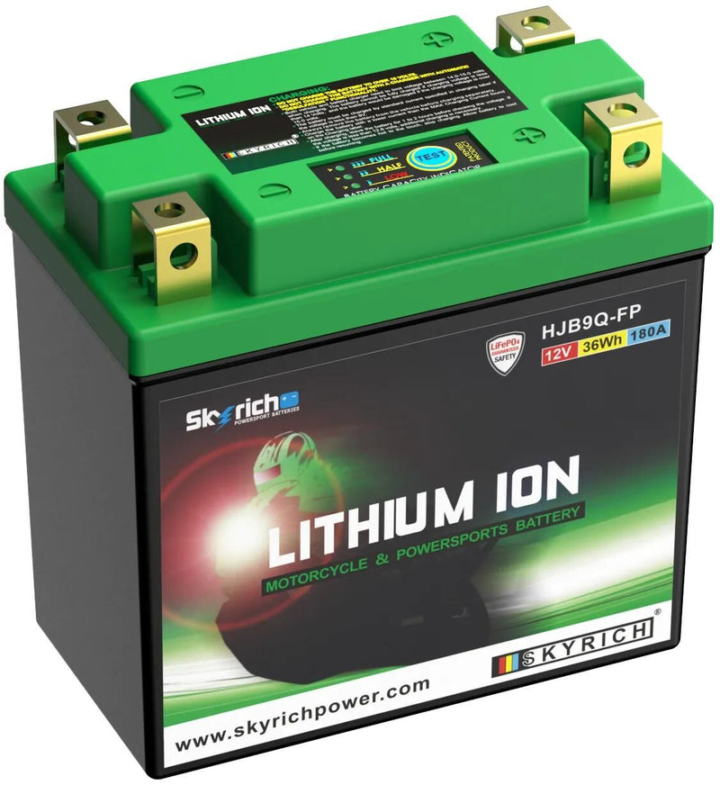 Load image into Gallery viewer, Skyrich lifepo4 batterie hjb9q-fp battery hjb9-fpq-swi lithium
