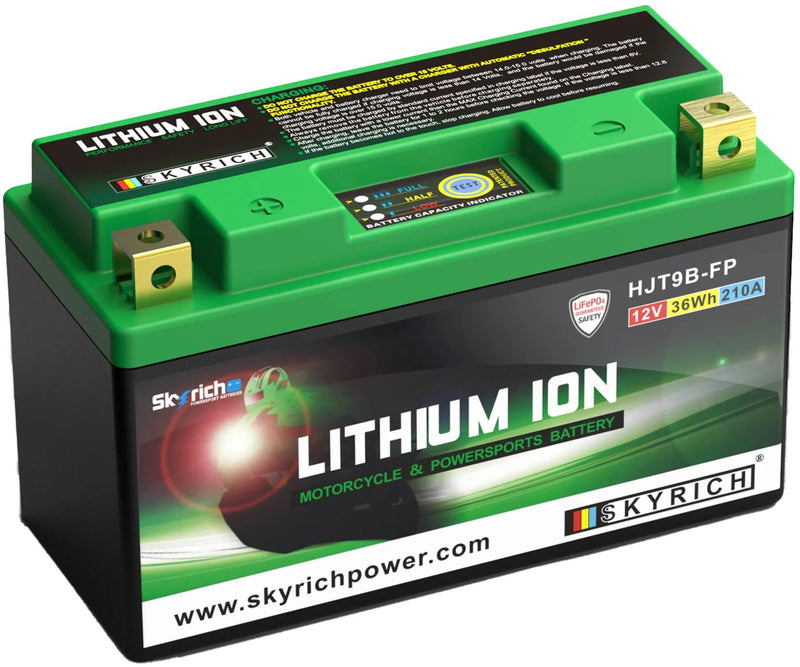 Load image into Gallery viewer, Skyrich lifepo4 batterie hjt9b-fp battery hjt9b-fp-si lithium
