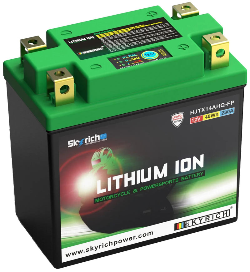 Load image into Gallery viewer, Skyrich lifepo4 batterie hjtx14ahq-fp battery hjtx14ahl-fpq-si lithium 4-pole
