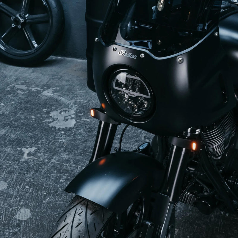 Load image into Gallery viewer, Motoism vorkklem richtingaanwijzer type three evo fork clamp turn signal mi type three evo 40 41 42
