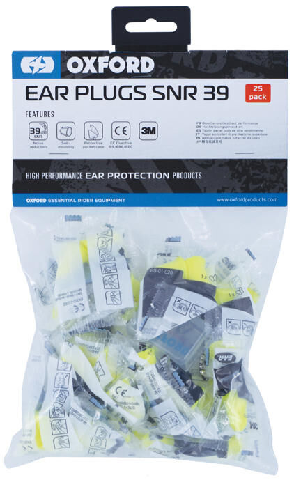 Oxford oordopjes ear plugs hearing protection bag=25pair