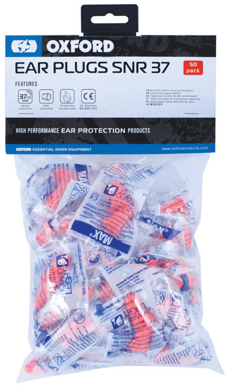Oxford oordopjes ear plugs hearing protection bag=50pair