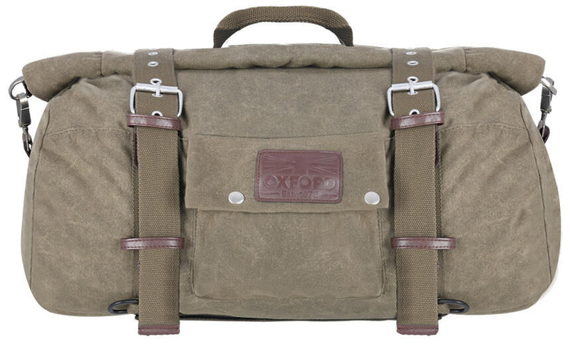 Load image into Gallery viewer, Oxford bagagerol heritage luggage roll heritage 30 ltr brown
