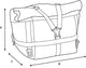 Oxford hecktasche atlas t advanced atlas t-20 advanced tourpack black
