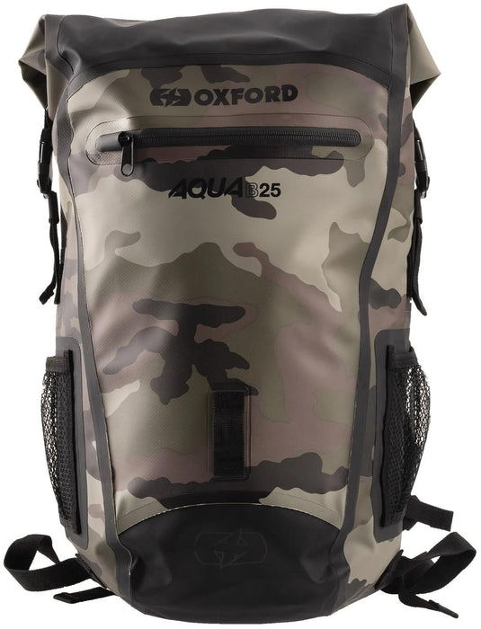 Oxford rucksack aqua b 25 backpack aqua b25 camo black 25l