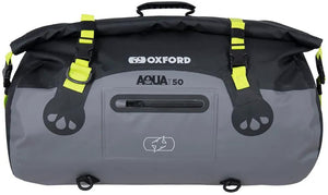 Oxford bagagerol aqua t-50 baggage roll t-50 black grey fluo