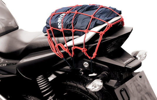 Oxford gepäcknetz cargo net red 30x30 cm