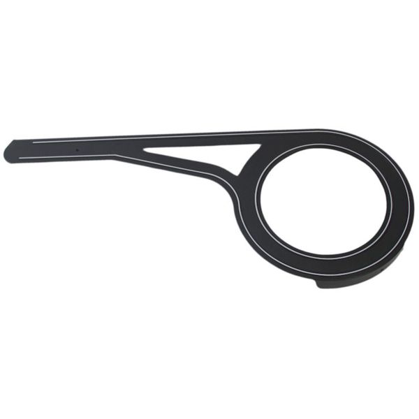 Afbeelding laden in galerijviewer, Kettingscherm AXA GSR 26 28-Inch Open Zwart 53,5 x 22,5 cm
