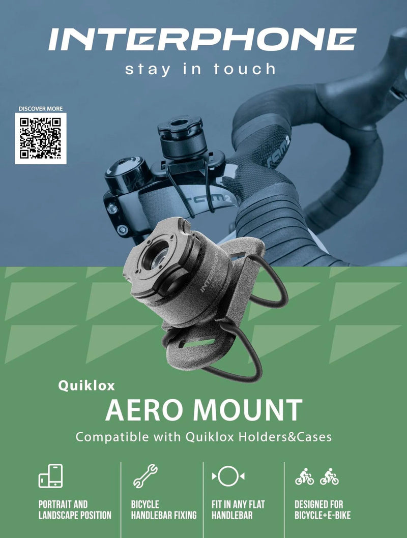 Load image into Gallery viewer, Interphone handyhalter quiklox caseholder q-lox uni bikes
