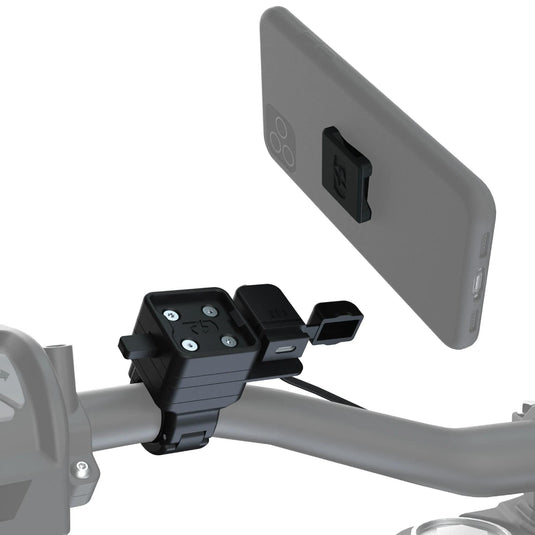 Oxford handyhalter cliqr cell phone holder usb c charging holder han