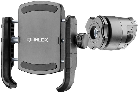 Interphone gsm-houder quiklox met vasthoudsysteem cell phone holder interph quiklox crab, mirrow moun
