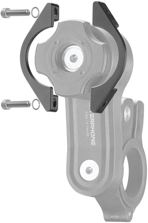 Interphone sicherungsschelle quiklox thiefstahlsich. interphon quicklox aluminum