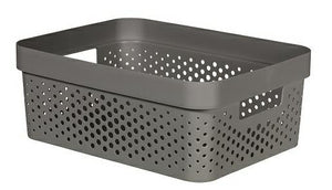 Curver infinity dots opbergmand 11l groen