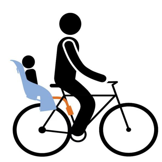 Thule kinderzitje achter ride along lite voor framebevestiging - lichtgrijs
