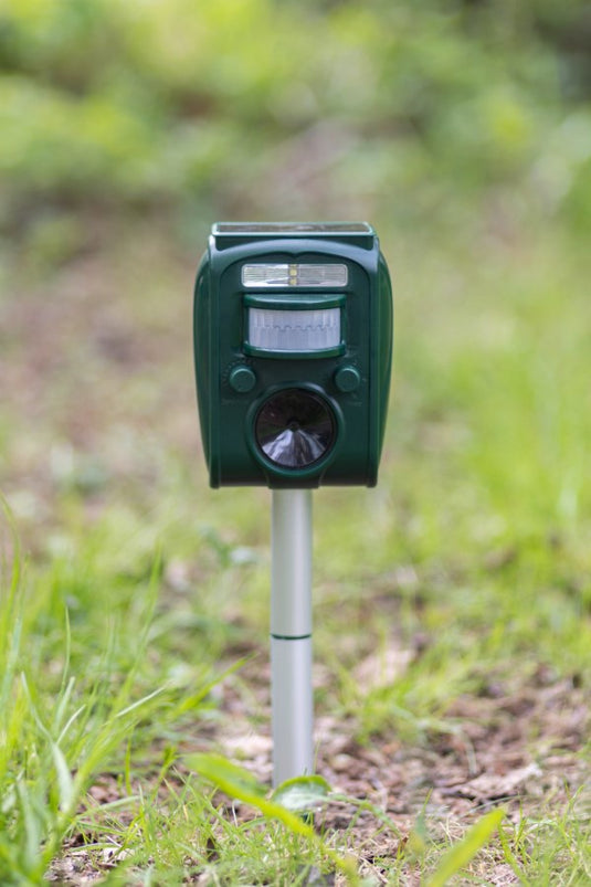 Producten dierenverjager sonicflash zonne energie