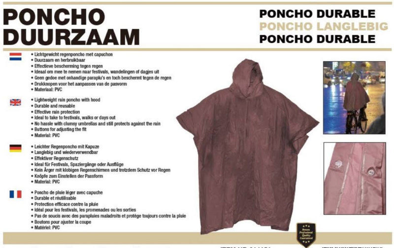 ギャラリービューアに画像をロードする, Benson producten regen poncho duurzaam
