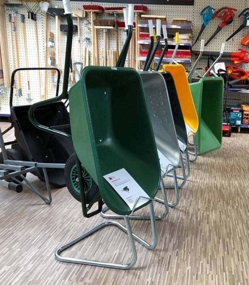Load image into Gallery viewer, Fort presentatiestandaard verzinkt voor 1 kruiwagen
