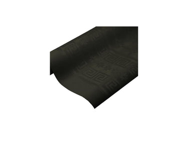 Wicotex damast papier zwart 1.20x8m