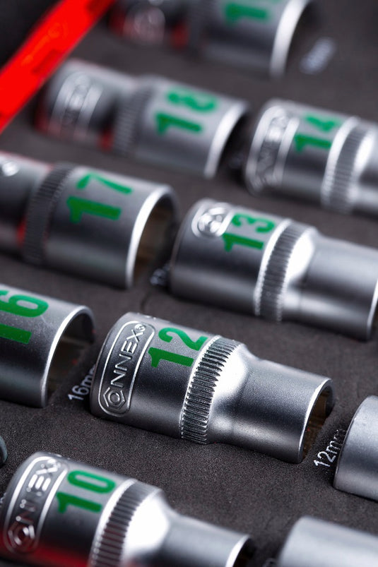 Connex producten dopsleutelset profi 1 2 24 delig
