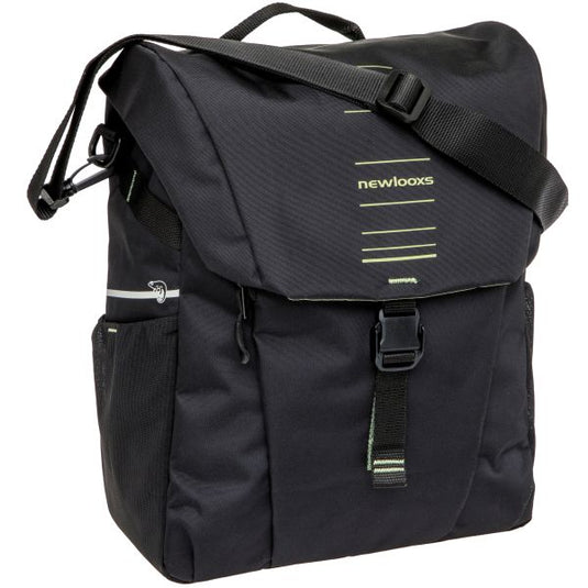 Newlooxs tas new looxs vigo enkel | zwart groen | 20l