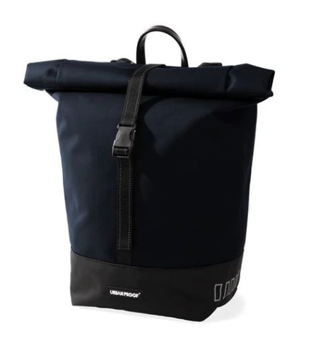 Afbeelding laden in galerijviewer, Urbanproof urban proof single rolltop tas 20l blauw recycled
