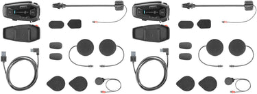 Interphone helm communicatie systeem u-com 8 r com. system helmet u-com8r doublekit
