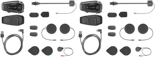 Interphone helmkommunikationssystem u-com 8 r com. system helmet u-com8r doublekit