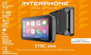 Interphone infotainmentsystem sync55 bmw smart display sync bmw car play,android auto 5.5