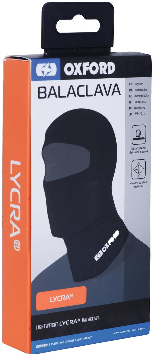Oxford bivakmuts lycra storm hoods black
