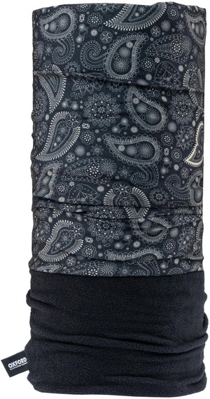 Oxford multifunctie doeken snug multifun. scarf snug mc paisley navy