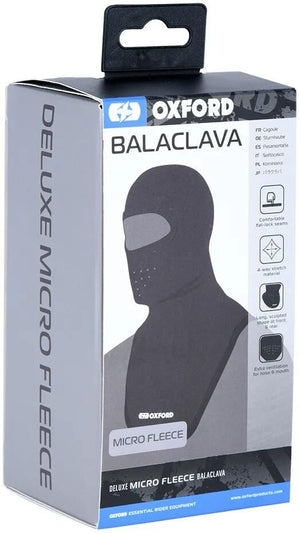Oxford bivakmuts storm hood deluxe mirco fleece black
