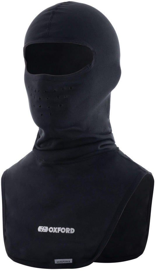 Oxford bivakmuts storm hood deluxe mirco fleece black