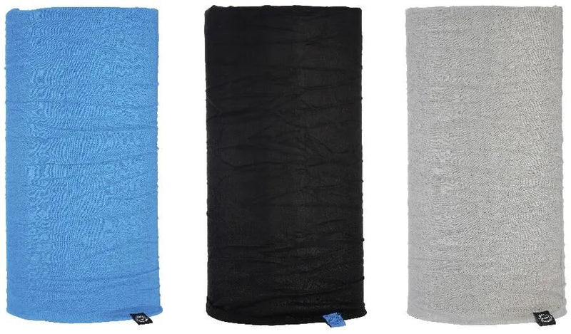 Load image into Gallery viewer, Oxford multifunktionstuch comfy neckerchief comfy blue black grey 3-pack
