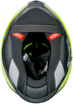 Spec-x integraalhelm sx-82.03 stinger helmet sx-82.03 stinger l neon green