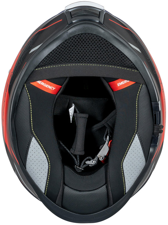 Spec-x integraalhelm sx-82.03 r1 stinger helmet sx-82.03 r1 sw red matt xxl pin ready