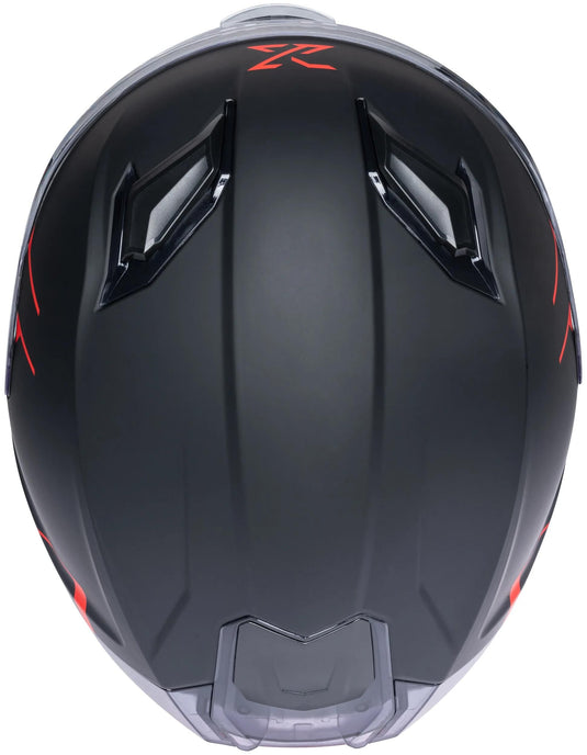 Spec-x integralhelm sx-82.03 r2 stinger helmet sx-82.03 r2 black matt red m pin read
