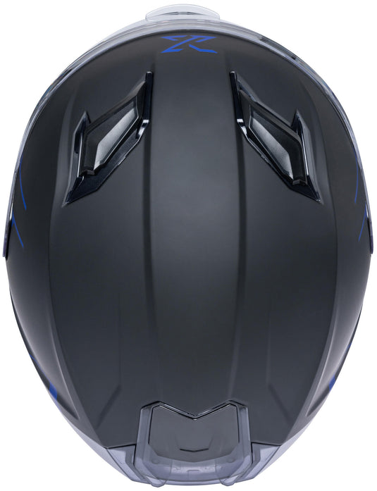 Spec-x integraalhelm sx-82.03 r2 stinger helmet sx-82.03 r2 black matt blue xxl pinre