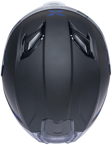Spec-x integraalhelm sx-82.03 r2 stinger helmet sx-82.03 r2 black matt blue s pin rea