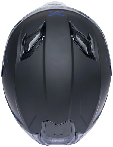 Spec-x integralhelm sx-82.03 r2 stinger helmet sx-82.03 r2 black matt blue l pin rea