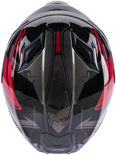 Spec-x integraalhelm sx-82.03 r1 stinger helmet sx-82.03 r1 red black grey xl pinread