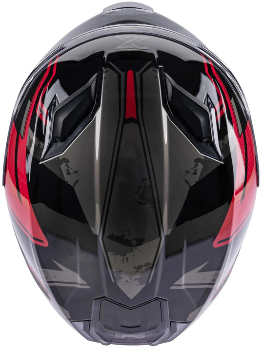 Spec-x integralhelm sx-82.03 r1 stinger helm sx-82.03 r1 red black gray l pin read
