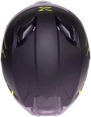 Spec-x integralhelm sx-82.03 r2 stinger helmet sx-82.03 r2 bw matt neon yellow m pin