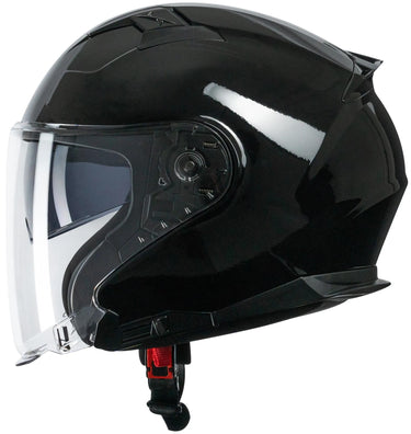 Spec-x jethelm sx-22.03 stinger jet helmet sx-22.03 stinger jet s black